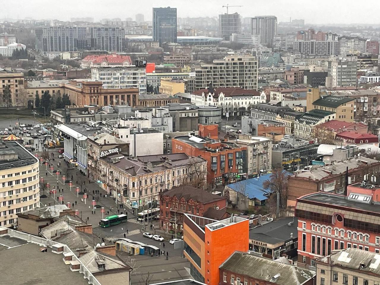 Мост Сити Видовая Dnipro Bagian luar foto