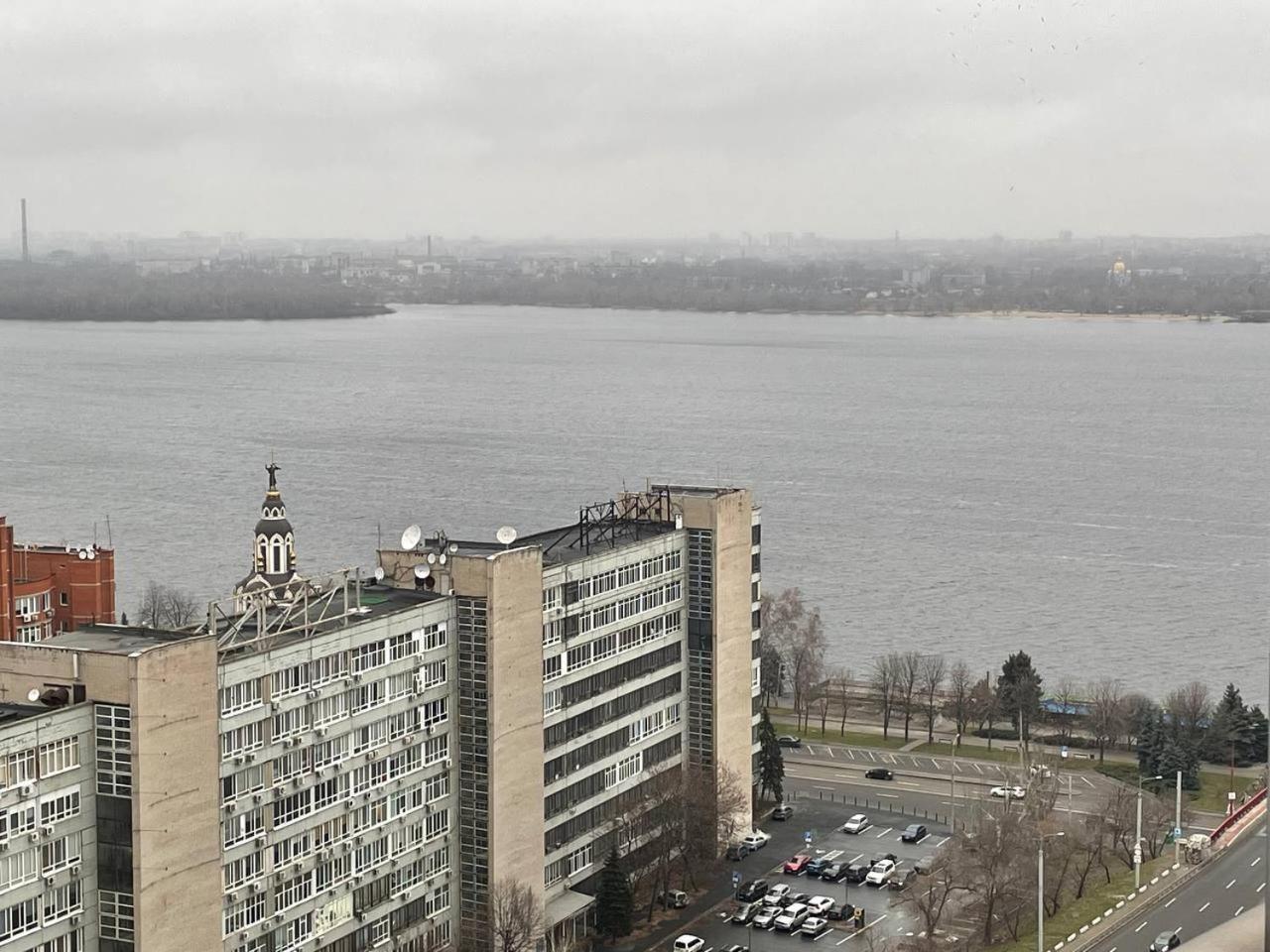 Мост Сити Видовая Dnipro Bagian luar foto